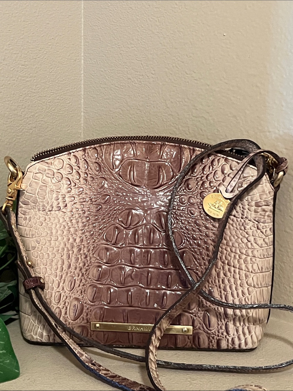 Brahmin Mini Duxbury Amaretto Melbourne